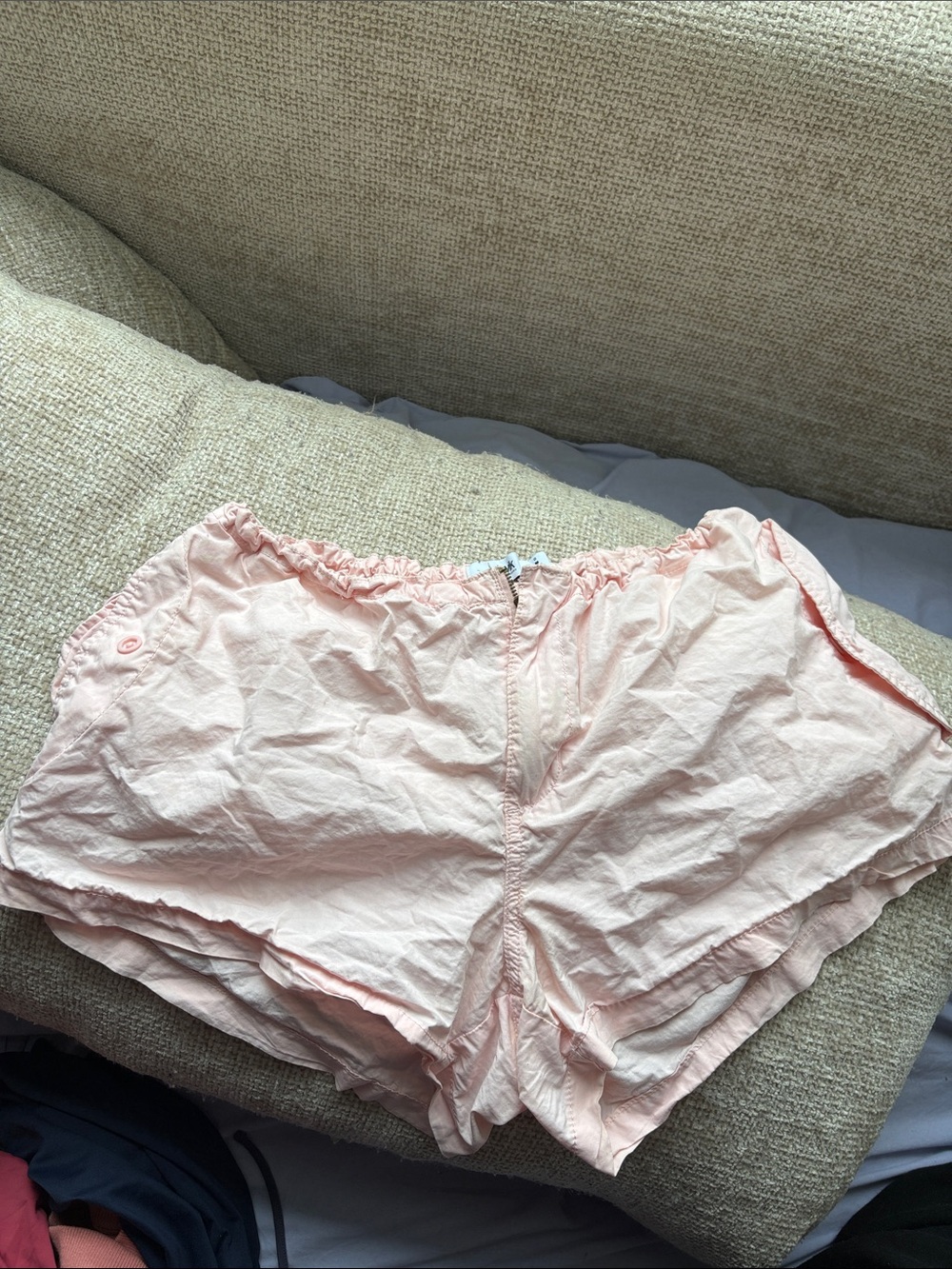 Parachute mini shorts